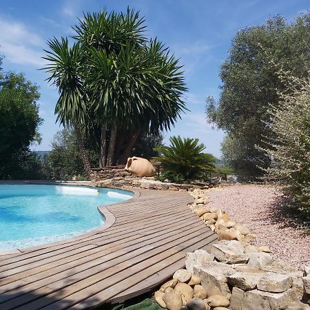 Beautiful Villa With A Stunning View Roujan Extérieur photo